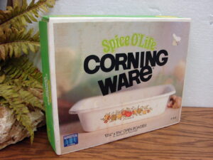 Brand New Vintage Corning Ware Spice of Life A-18-8 Open Roaster 10x8 Sealed Box