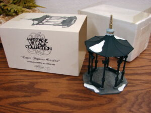 Dept 56 Oversized Blown Glass Mercury Glass Finial Ornament Hanger, Moose-R-Us.Com Log Cabin Decor