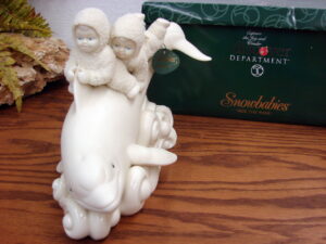 Dept 56 Oversized Blown Glass Mercury Glass Finial Ornament Hanger, Moose-R-Us.Com Log Cabin Decor