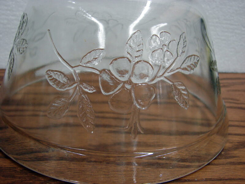 Vintage MCM Federal Glass Crystal Blossoms Clear Nest Mixing Serving Bowls, Moose-R-Us.Com Antiques Collectibles Log Cabin Decor