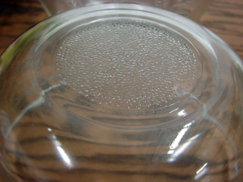 Vintage MCM Federal Glass Crystal Blossoms Clear Nest Mixing Serving Bowls, Moose-R-Us.Com Antiques Collectibles Log Cabin Decor