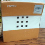 Swedish Designed Ikea KNYCK White Square Napkin Holder NIB