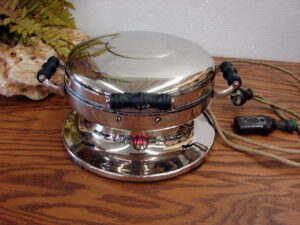 Vintage Fairgrove Donut Maker &#038; Batter Dispenser Waffles Pancakes Box, Moose-R-Us.Com Log Cabin Decor