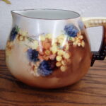 Vintage Limoges Porcelain B. Danielson Signed Pitcher Hand Painted France