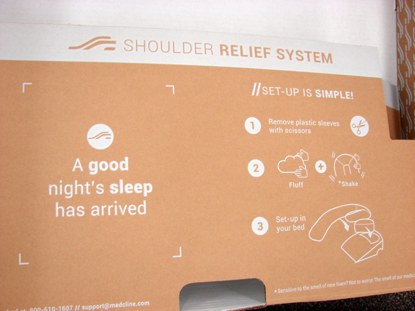 MedCline Reflux Relief System  Acid reflux relief, Shoulder pain relief,  Acid reflux