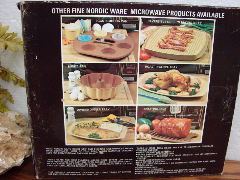 Scandinavian Nordic Ware Eggs &#8216;N Muffin Pan Holds 6 Microwave, Moose-R-Us.Com Log Cabin Decor