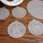 Vintage Tupperware 1970's 7 Pc Jel-N-Serve Jello Mold Platter Lid Caps Inserts - Image 2