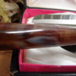 Vintage England Regent Sheffield 9 Pc Meat Carving Steak Knife Set in Case - Image 4
