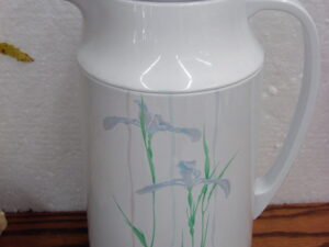 Vintage Corning Ware Corelle Shadow Iris Thermique Insulated Beverage Carafe