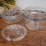 Antique 1940's Glasbake McKee Range-Tec Double Boiler Complete - Image 2