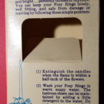 Easy Elegance Posy Ring Set/2 Floral Candle Flower Arrangement NIB - Image 3