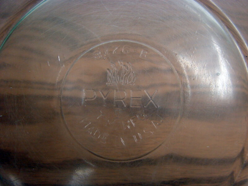 Vintage PYREX 8126 Flameware Clear Glass 6 Cup Teapot Tea Pot Fin Lid, Moose-R-Us.Com Antiques Collectibles Log Cabin Decor