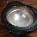 Vintage Victorian Silver Hinged Dome Caviar Butter Server FB Rogers - Image 4