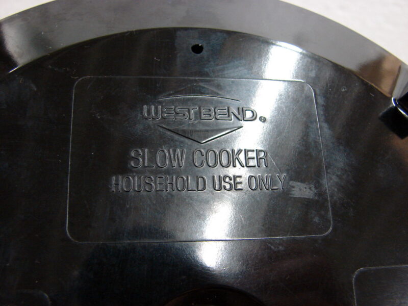 Vintage West Bend Familie Slo-Cooker Slow Cooker Round Base with Cord Only, Moose-R-Us.Com Log Cabin Decor