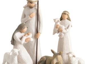 Brand New Susan Lordi Willow Tree Nativity 6 Pc Holy Family Little Shepherd Set