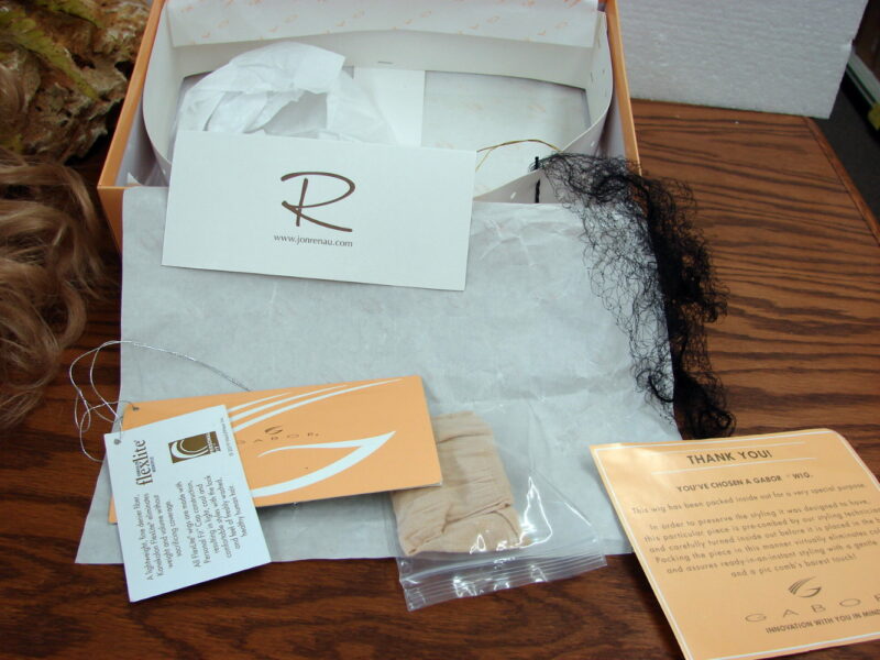 Jon Renau Flexlite Champagne Blonde Soft Subtle Wig Like New in Box/Tags, Moose-R-Us.Com Log Cabin Decor