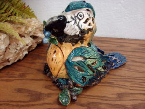 Retired 2001 Blue Sky Corp Heather Goldminc Come All Ye Faithful Church Tea Light, Moose-R-Us.Com Log Cabin Decor