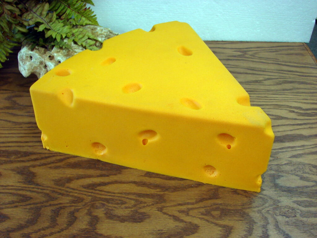 Foamation The Original Cheesehead Foam Hat Souvenir Milwaukee Wisconsin