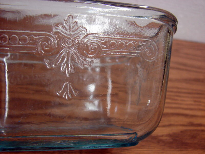 Vintage Fire King Sapphire Blue Philbe Refrigerator Dish Small No Lid, Moose-R-Us.Com Antiques Collectibles Log Cabin Decor