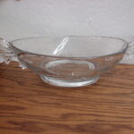 Fostoria Baroque Flame Handle Elegant Crystal Centerpiece Bowl - Image 2