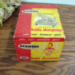 Vintage Kenmore Electric Knife Sharpener Box Instruction Book #8353 - Image 2