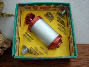 Vintage Aluminum Mirro 4 Tier Cake Pan Set Original Box #1170M, Moose-R-Us.Com Log Cabin Decor