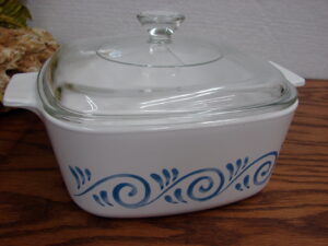 Vintage Corning Ware Ocean View Oven Microwave Accessories