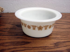 Vintage Corning Ware Corelle Butterfly Gold PYREX Butter Tub