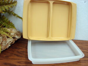 Tupperware Deviled Egg Keeper #723 Storage Container No Egg Trays