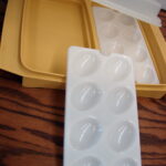 Tupperware Deviled Egg Keeper #723 Storage Container 4 Pc Complete - Image 2