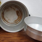 Vintage West Bend Aluminum Stock Pot Black Retro Handles Sterilization - Image 3