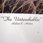 Robert Hinton Artwork Untouchables Pheasant Conservation Edition 50/200 - Image 2