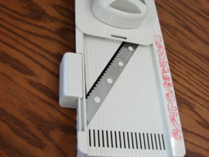 Leifheit Edelstahl German Manual Slicer Stainless Steel Adjustable Blade