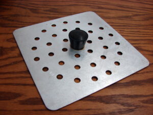 Vintage Morrell Aluminum Holed Bacon Press Morrell Meats Taste Better