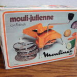 Vintage #445 Mouli-Julienne Salad Maker Complete Box Shred Dice Grate Chop Slice - Image 2