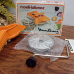 Vintage #445 Mouli-Julienne Salad Maker Complete Box Shred Dice Grate Chop Slice - Image 4