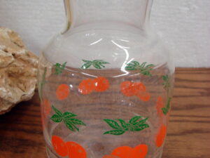 Vintage Anchor Hocking Mayfair Pink Depression Glass Open Rose Footed Cake Plate, Moose-R-Us.Com Log Cabin Decor