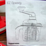 Tupperware EZ Speedy Whip N Mix Chef Mixer Batter Bowl 5 Cups 1.2L - Image 2
