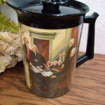 Vintage West Bend Thermo-Serv Declaration Pitcher w/ Lid Retro Insulated