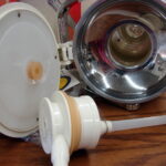 Vintage Zojirushi Vacuum Bottle Air Pot Pump Coffee Server Retro Flower Power NIB - Image 5