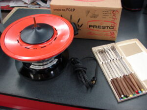 Vintage Pressure Cooker Complete Mirro-Matic 6 Quart Presto Preservation 500, Moose-R-Us.Com Log Cabin Decor