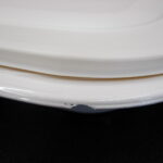 Corning Ware Casual Elegance White 6 Piece Set Oval Rectangular Round w/ Lids - Image 5