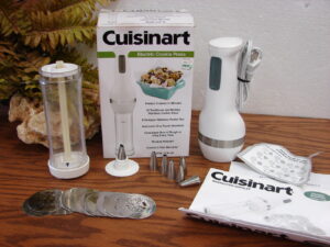 Cuisinart Electric Cookie Press 12 Discs Tested Working CCP-10