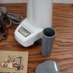 Vintage MCM Chrome IONA Glass Bar Blender Ice Crusher Attachment Book - Image 3