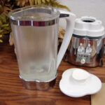 Vintage MCM Chrome IONA Glass Bar Blender Ice Crusher Attachment Book - Image 4