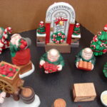 Dept 56 Retired Monk Merry Makers 24 Pc Set Cider Mill Maxwell Mixer Trees - Image 3