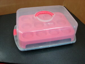 Nordic Ware Cupcake Baking Pan Display Pan Carrier Storage Set