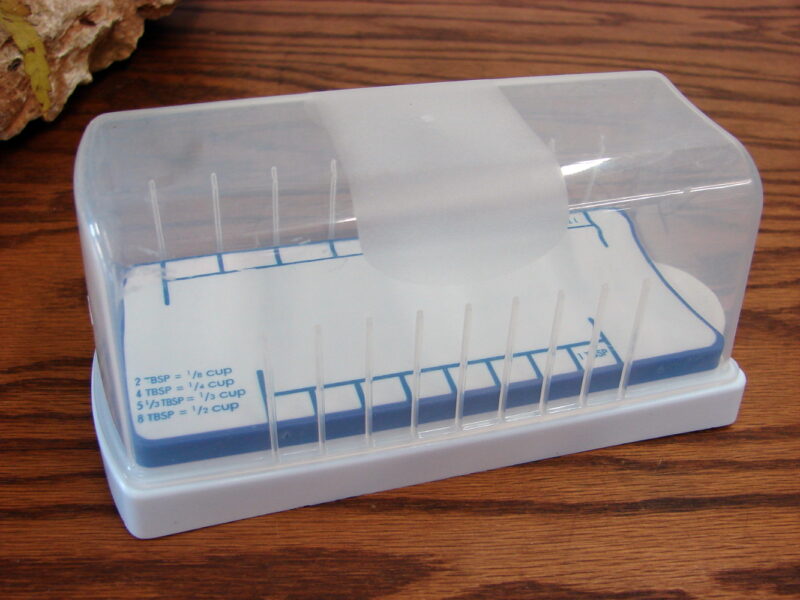 Stick Butter Dish Silicone Seal Air Tight BPA Free Prepworks by Progressive, Moose-R-Us.Com Log Cabin Decor
