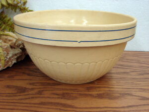 Vintage Western Stoneware Red Wing Brushware Cemetery Vase Urn, Moose-R-Us.Com Log Cabin Decor