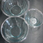 Vintage Fire King Sapphire Blue Philbe Set/3 Nesting Serving Bowls Roll Edge Rim - Image 2